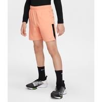 Nike Dri-FIT Challenger Older Kids' (Boys') Training Shorts - Orange - Polyester