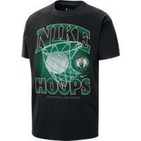 Boston Celtics Courtside Men's Nike NBA Max90 T-Shirt - Black - Cotton