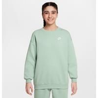 Nike Sportswear Club Fleece Older Kids' Oversized Sweatshirt - Green - Cotton/Polyester