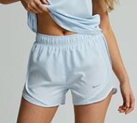 Nike Tempo Women's Dri-FIT Brief-Lined Running Shorts - Blue - Polyester