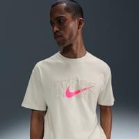 Nike Men's Max90 Basketball T-Shirt - White - Cotton