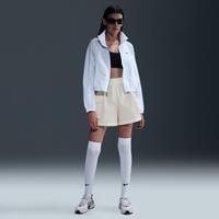 Nike Sportswear Essential Woven Women's High-Waisted 12.5cm (approx.) Cargo Shorts - White - Cotton/Nylon