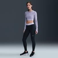 Nike Womens Pro Mid-Rise Legging - Black - Size XS