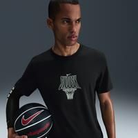 Nike Men's Dri-FIT Basketball T-Shirt - Black - Cotton/Polyester