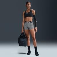 Nike Pro Bike Shorts with Mid Rise and Print (7.5 cm Women/'s) HM6093 Black/White