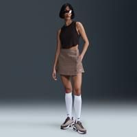 Nike Sportswear Essential Women's Woven Skort - Brown - Nylon