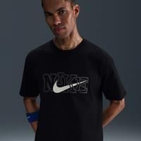 Nike Men's Max90 Basketball T-Shirt - Black - Cotton