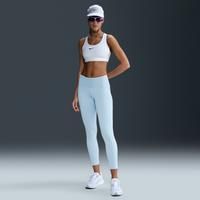 Nike Fast Women's Mid-Rise 7/8 Leggings - Blue - Polyester/Elastane