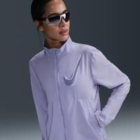 Nike Swoosh Women's Dri-FIT Running Jacket - Purple - Polyester
