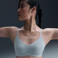 Nike Alate Minimalist Women's Light-Support Padded Convertible Sports Bra - Blue - Polyester/Elastane