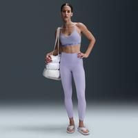 Nike Zenvy Women's Gentle-Support High-Waisted 7/8 Leggings - Purple - Recycled Nylon Minimum