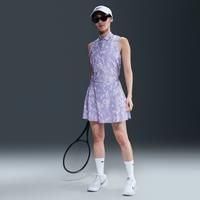 Nike Victory Women's Dri-FIT Flouncy Printed Skirt - Purple - Polyester/Elastane