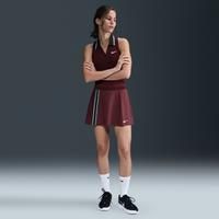 NikeCourt Slam Women's Tennis Skirt - Red - Polyester/Elastane