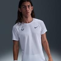 Rafa Challenger Men's Nike Dri-FIT Short-Sleeve Tennis Top - White - Polyester