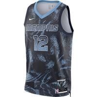 Ja Morant Memphis Grizzlies 2025/26 Select Series Men's Nike Dri-FIT NBA Swingman Jersey - Blue - Polyester