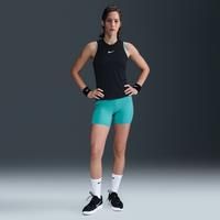 NikeCourt Women's Dri-FIT Tennis Shorts with Pockets - Green - Polyester/Elastane