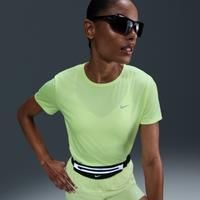 Nike Tempo Women's Dri-FIT Short-Sleeve Running Top - Yellow - Polyester