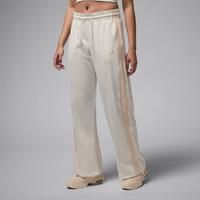 Nike Jordan Women's Knit Tracksuit Bottoms - White - Polyester/Elastane