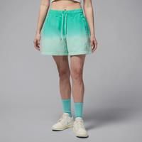 Nike Jordan Flight Fleece Women's French Terry Shorts - Green - Cotton/Polyester