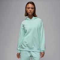 Nike Jordan Brooklyn Fleece Women's Pullover Hoodie - Green - Cotton/Polyester