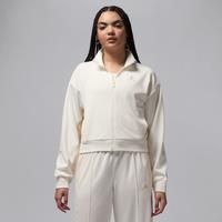 Nike Jordan Women's Knit Jacket - White - Polyester/Elastane