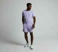 Nike Miler Men's Dri-FIT UV Short-Sleeve Running Top - Purple - Polyester