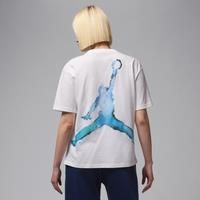 Nike Jordan Women's Graphic T-Shirt - White - Cotton