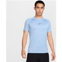 Nike Pro Breathe Men's Slim-Fit Short-Sleeve Top - Blue - Polyester/Elastane