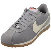 NIKE Women/'s Cortez Textile Sneaker, Cement Grey Sail Gum Light Brown, 5 UK
