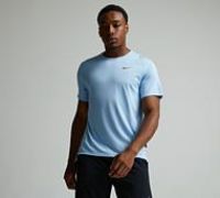 Nike Run Breathe Miler T-Shirt - Blue - Size L