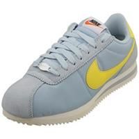 Nike Cortez Womens Fashion Trainers in Blue Yellow - 6 UK