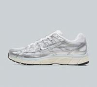 NIKE Women/'s P-6000 Sneaker, White Metallic Silver Blue Tint Sail, 7 UK