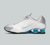 Nike Shox R4 Trainer - White - Size 9.5