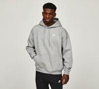 Nike Club Overhead Oversized Hoodie - Grey - Size XS