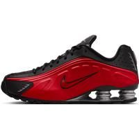 NIKE Men/'s Shox R4 Sneaker, University Red University Red Black, 5.5 UK