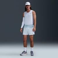 Nike Trail Second Sunrise Men's 12.5cm (approx.) Dri-FIT ADV Brief-Lined Running Shorts - Grey - Polyester