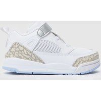 Nike Jordan White Multi Spizike Low Toddler Trainers