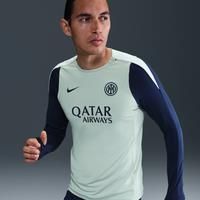 Inter Milan Strike Women's Nike Dri-FIT Football Crew-Neck Knit Top - Grey - Polyester/Elastane