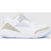 Nike Jordan White Multi Spizike Low Junior Trainers