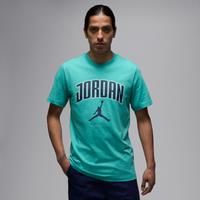 Nike Jordan Men's T-Shirt - Green - Cotton