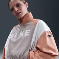 Nike Sportswear Women's Woven Lightweight 1/4-Zip Jacket - Grey - Polyester
