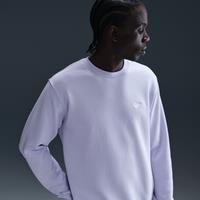 Nike Club Men's Fleece Crew - Purple - Cotton/Polyester