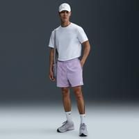 Nike Club Men's French Terry Flow Shorts - Purple - Cotton/Polyester