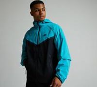Nike Tech Men's Woven Jacket - Green - Nylon/Elastane