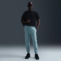 Nike Club Men's French Terry Joggers - Blue - Cotton/Polyester