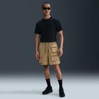 Nike Tech Men's Woven Cargo Shorts - Brown - Nylon
