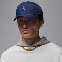 Nike Jordan Rise Structured Metal Jumpman Hat - Blue - Nylon
