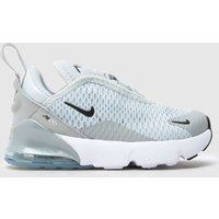 Nike Nursery Air Max 270 Trainer - White - Size 5.5