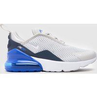 Nike Grey Multi Air Max 270 Boys Junior Trainers
