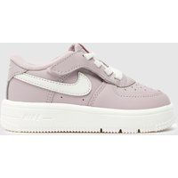 Nike Lilac Air Force 1 Low EasyOn Girls Toddler Trainers